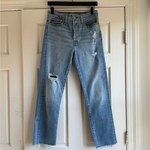 Levi's Wedgie Straight Denim Jeans
